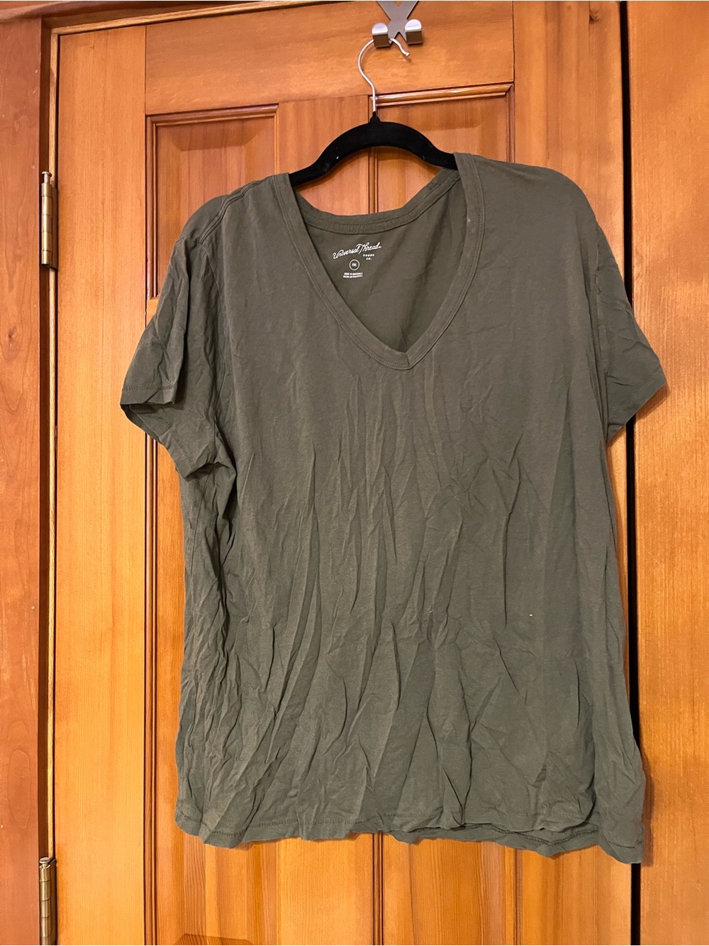 Universal Thread Olive V-Neck Tee